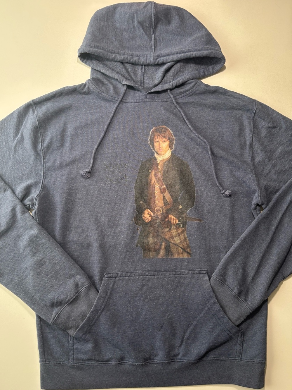Retro outlanders "Some Like It Scot" Jamie Frazier tv show/book promo hoodie